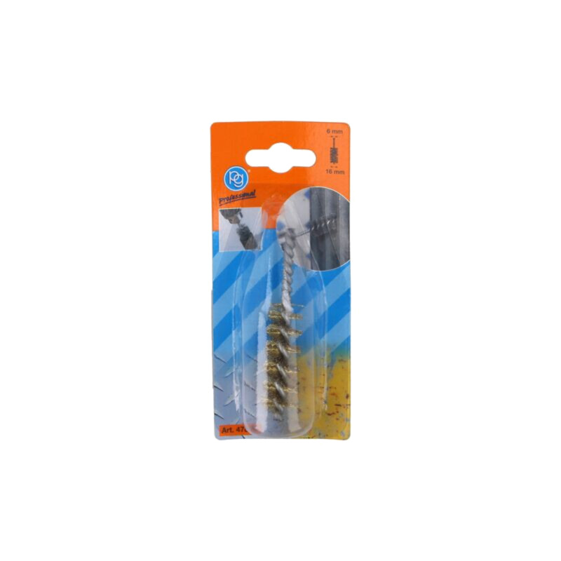 Perie; 16mm; Ø: 6mm; alamă; Fixare: tijă 6mm Perie; 16mm; Ø: 6mm; alamă; Fixare: tijă 6mm