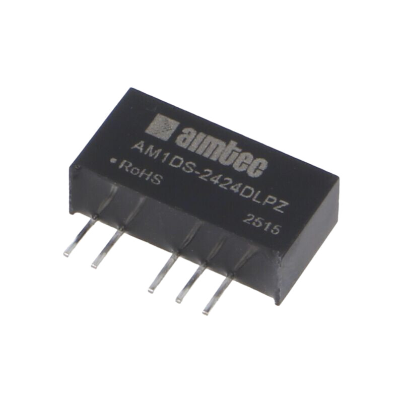 Convertor: DC/DC; 1W; Uintr: 21,6÷26,4VDC; Uieş: 24VDC; Iintr: 51mA
