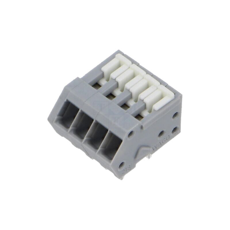 Conector: regletă de conexiuni pt.PCB; Terminal; 218; 6A; 80V Conector: regletă de conexiuni pt.PCB; Terminal; 218; 6A; 80V