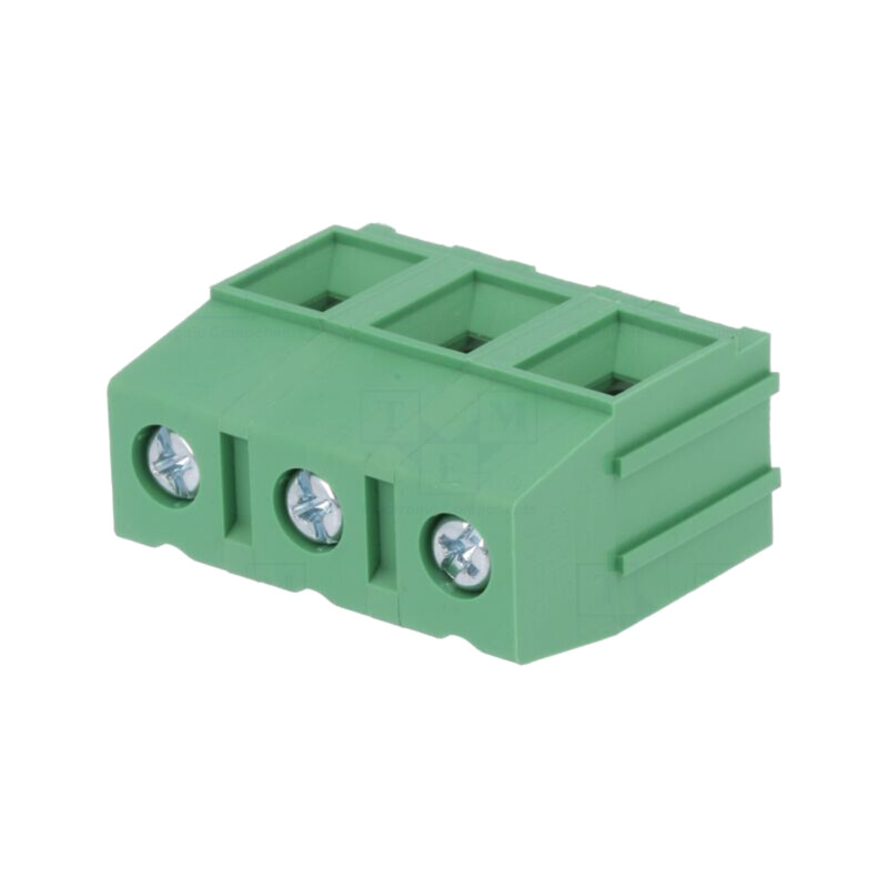 Conector: regletă de conexiuni pt.PCB; Terminal; 65A; 1kV; verde