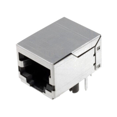 Conector: RJ45; soclu; PIN: 8; Cat: 5e; ecranat; 8p8c; pentru PCB; THT