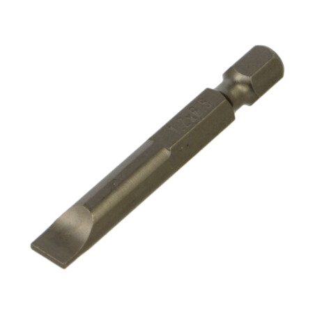 Capăt de şurubelniţă; plată; 6,5x1,2mm; Lung.tot: 50mm