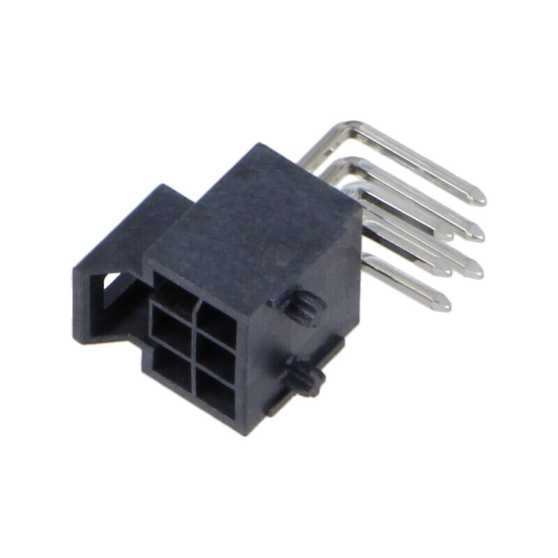 Conector: cablu-placă; soclu; tată; PIN: 6; Nano-Fit; în unghi; 2x3