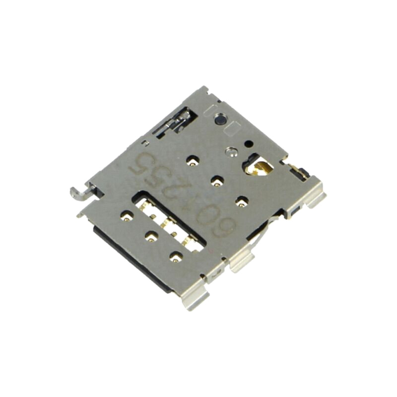 Conector: pentru carduri; Nano SIM; fără sertar; SMT; aurit; PIN: 6