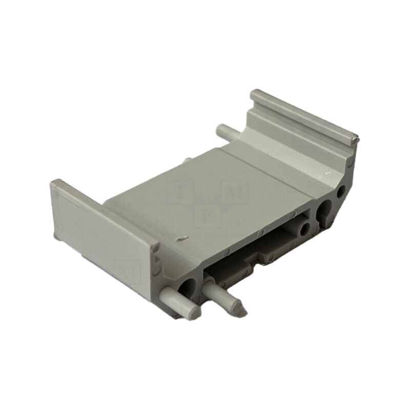 Mâner pt.şină DIN; 44x22mm; Corp: verde