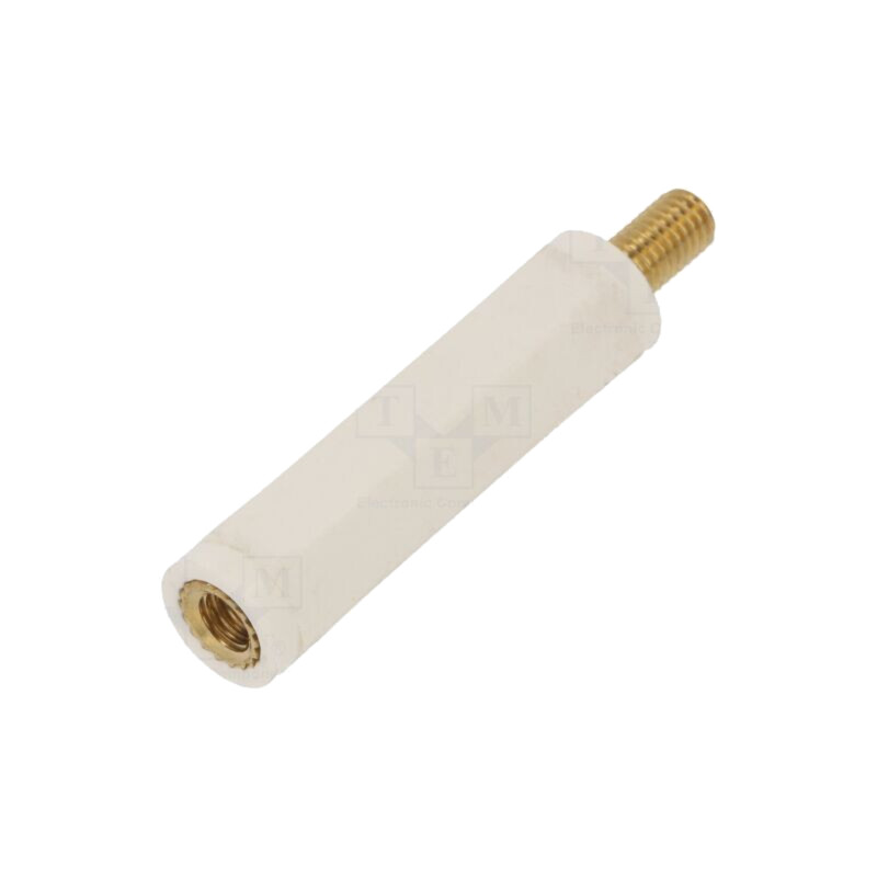 Bucşă izolantă; Filet int: M5; Lung: 40mm; UL94V-2; poliamidă