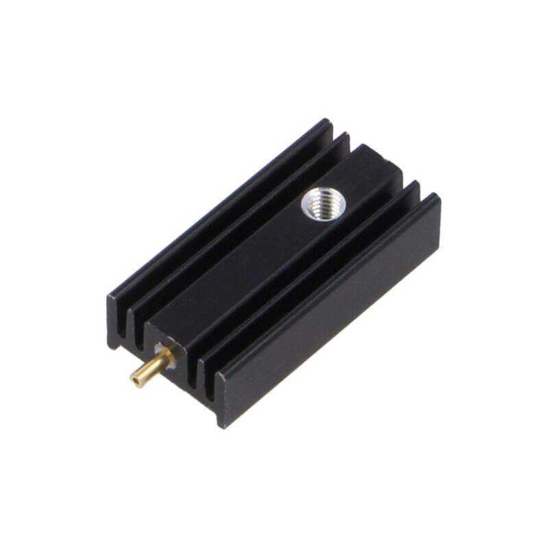 Radiator: extrudat; U; TO220; neagră; L: 25mm; W: 12,6mm; H: 6,5mm Radiator: extrudat; U; TO220; neagră; L: 25mm; W: 12,6mm; H: 6,5mm