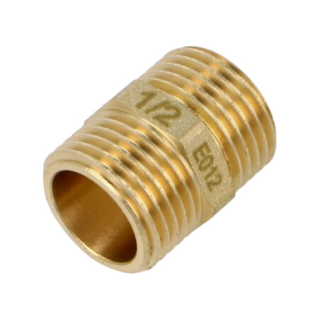 Term.îmbinare: niplu; tată-tată,hexagonal; alamă CW617N; BR
