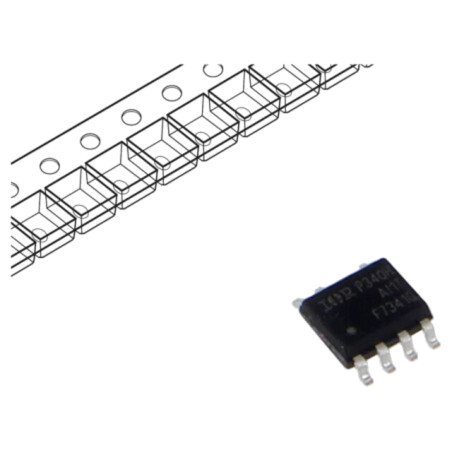 Tranzistor: N-MOSFET; unipolar; 55V; 5,1A; SO8