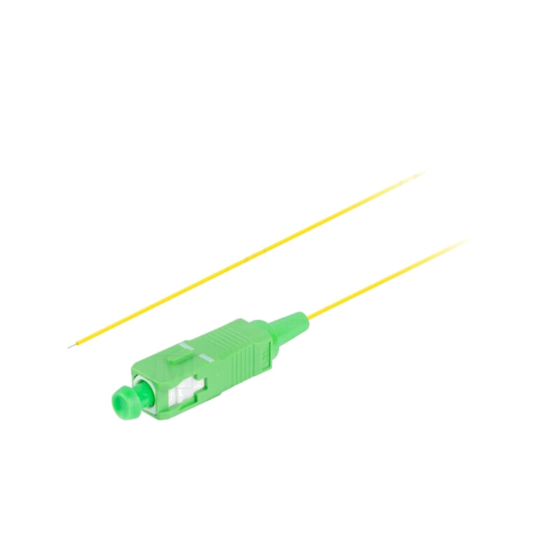 Dispozitiv pentru fibră optică; SC/APC; 2m; LSZH; galben