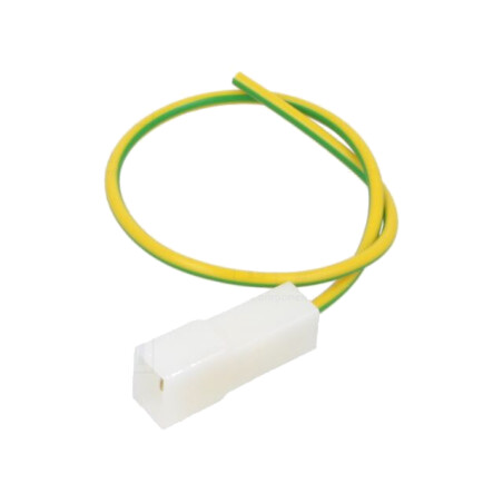 Cable: cable with crimped terminals; yellow-green; Len: 250mm