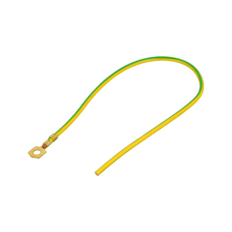 Cable: cable with crimped terminals; yellow-green; 250mm; H07V-K Cable: cable with crimped terminals; yellow-green; 250mm; H07V-K
