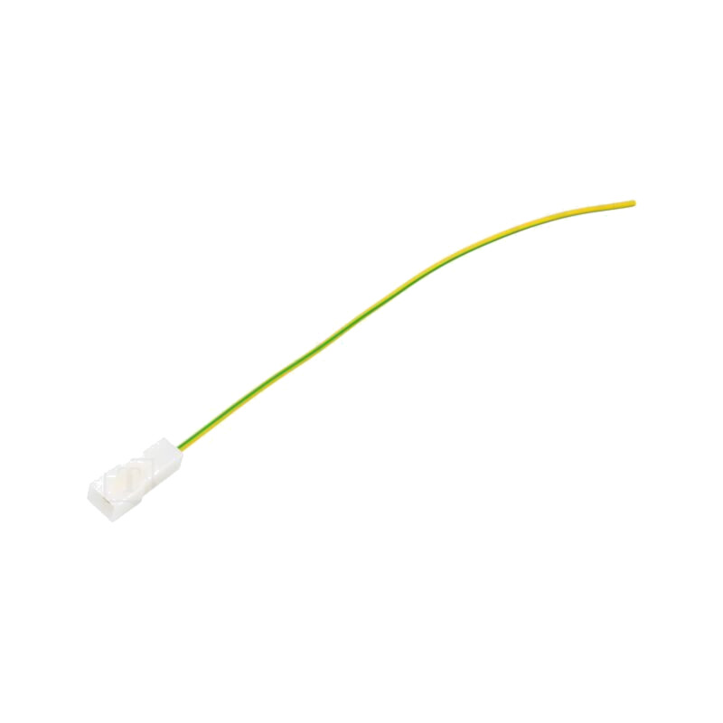 Cable: cable with crimped terminals; yellow-green; Len: 250mm Cable: cable with crimped terminals; yellow-green; Len: 250mm