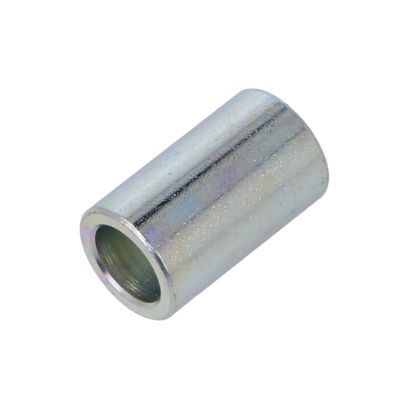 Manşon distanţier; 20mm; cilindric; oţel; zinc; Diam.ext: 12mm