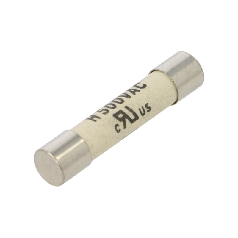 Siguranţă: siguranţă; 10A; 500VAC; ardere rapidă; 6,35x31,8mm; SHF