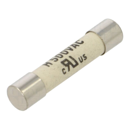 Siguranţă: siguranţă; 10A; 500VAC; ardere rapidă; 6,35x31,8mm; SHF
