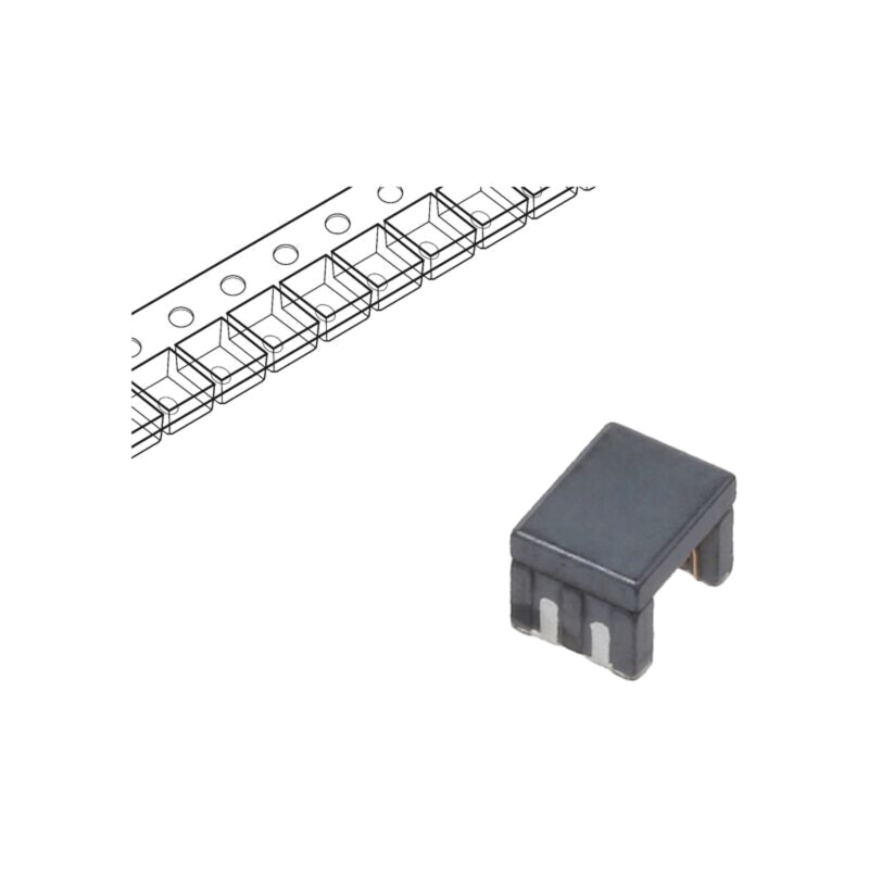 Filtru: anti-interferenţe; 1,9Ω; 51uH; SMD; 50VDC; 125mA; -30÷50% Filtru: anti-interferenţe; 1,9Ω; 51uH; SMD; 50VDC; 125mA; -30÷50%