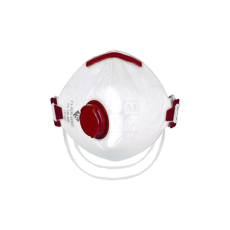 Semimască de filtrare pliantă; cu supapă; FFP3 NR D