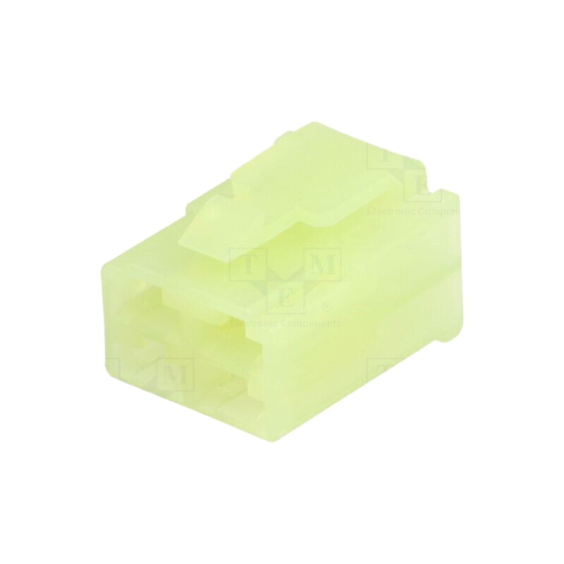connector FF 250 PLUG HSG 4P NYLON NAT