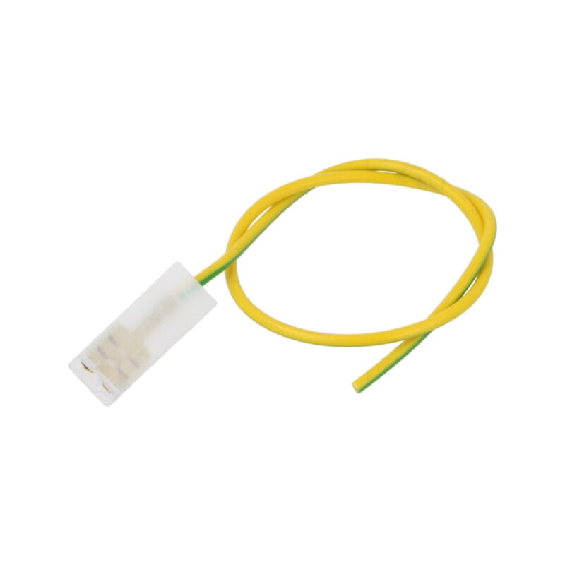 Cable: cable with crimped terminals; yellow-green; Len: 250mm