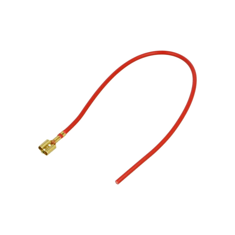 Cable: cable with crimped terminals; red; Len: 250mm; H07V-K