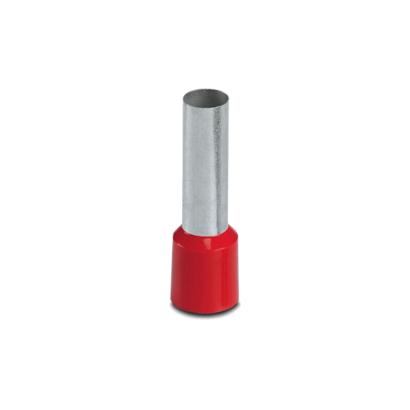 Vârf: tub de capăt; izolată; cupru; 35mm2; Lung.capăt: 25mm; roşie Vârf: tub de capăt; izolată; cupru; 35mm2; Lung.capăt: 25mm; roşie