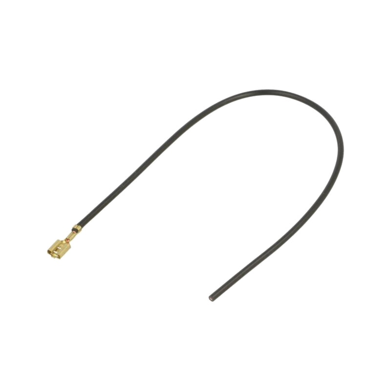 Cable: cable with crimped terminals; black; Len: 250mm; H05V-K Cable: cable with crimped terminals; black; Len: 250mm; H05V-K