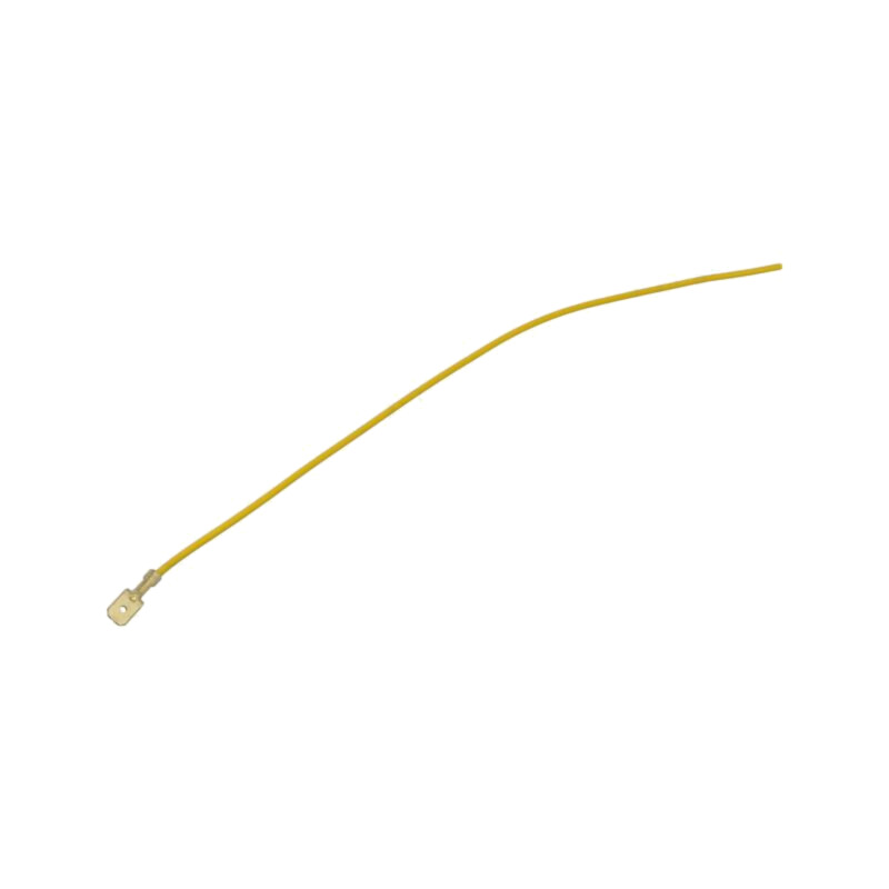 Cable: cable with crimped terminals; yellow-green; Len: 250mm