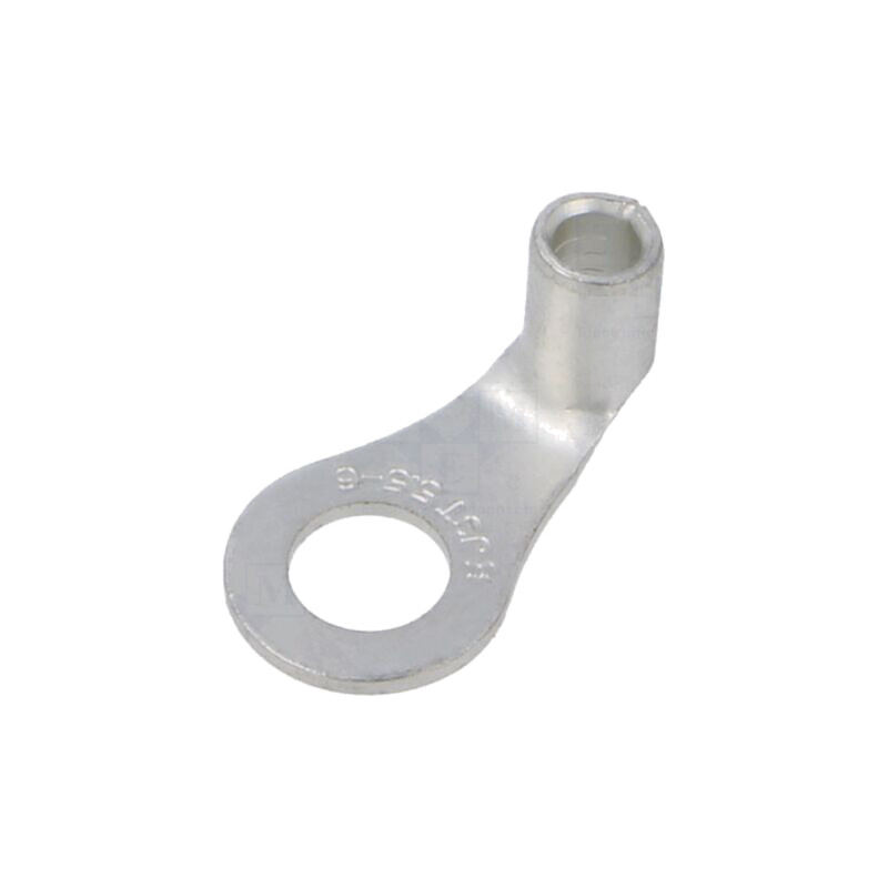Vârf: inelar; M6; 2,5÷6mm2; crimpat; pe cablu; în unghi 90°; 6,5mm Vârf: inelar; M6; 2,5÷6mm2; crimpat; pe cablu; în unghi 90°; 6,5mm