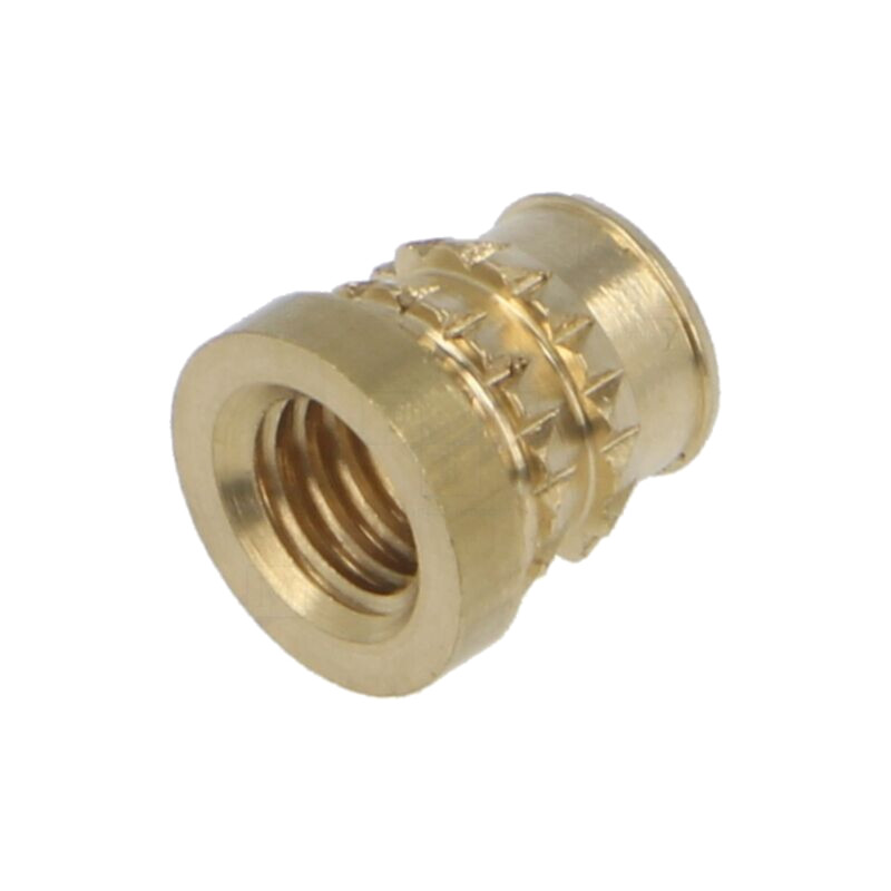 Adaos filetat; alamă; M5; BN 37901; Lung: 6,6mm; pt.plastic Adaos filetat; alamă; M5; BN 37901; Lung: 6,6mm; pt.plastic