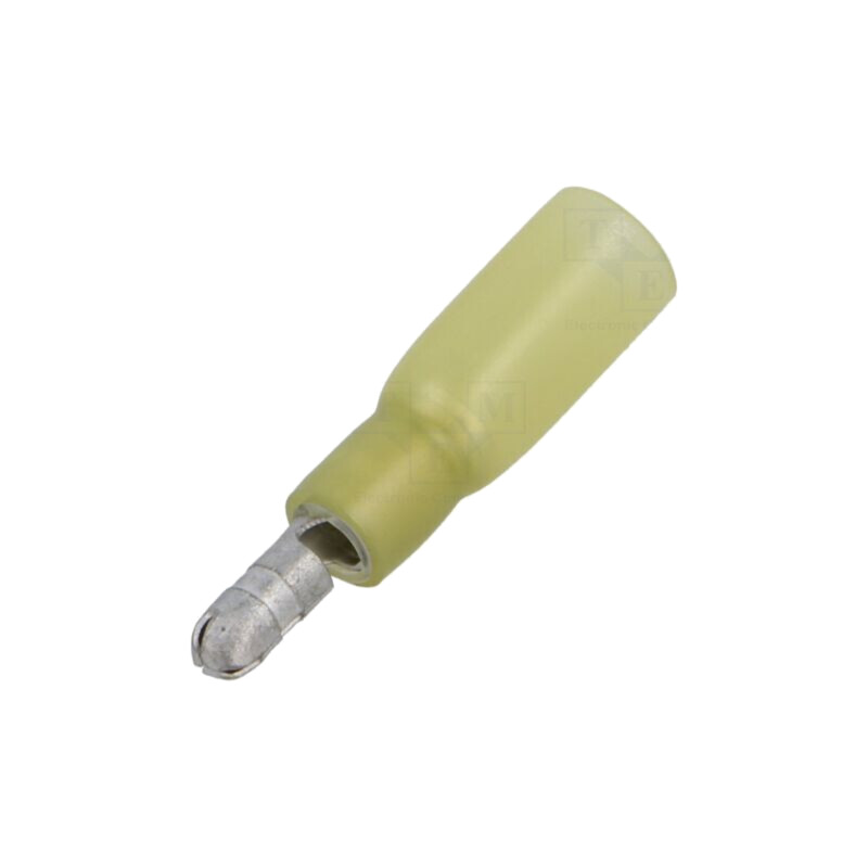 Terminal: rotunde; tată; Ø: 5mm; 4÷6mm2; crimpat; pe cablu; izolată