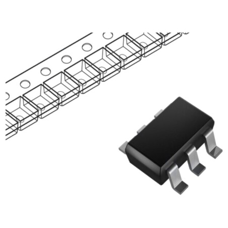 PMIC; convertor DC/DC; Uintr: 4,2÷18VDC; Uieş: 0,8÷7VDC; 2A; SOT563