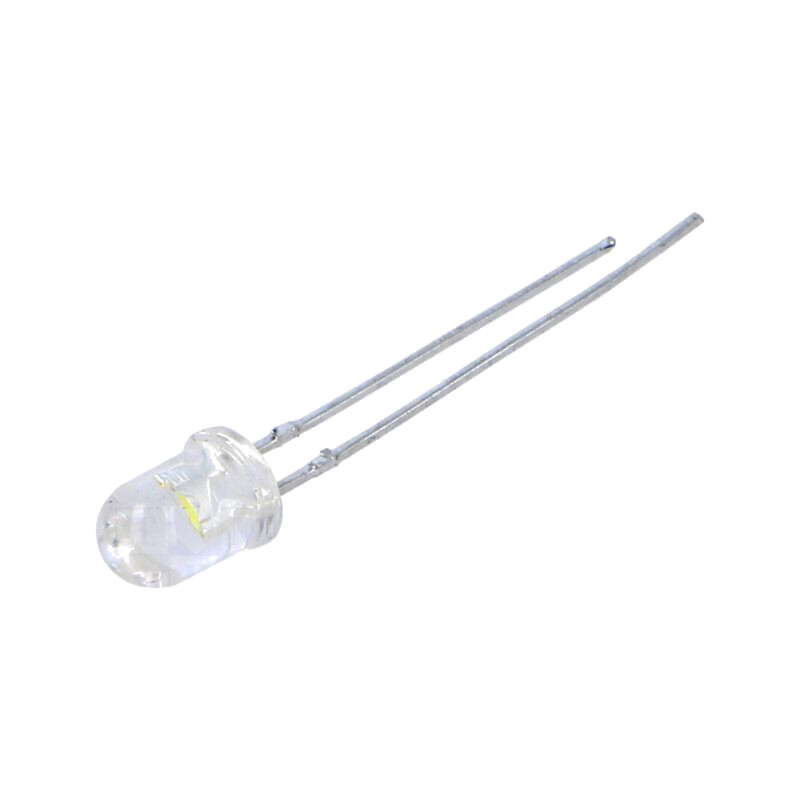 LED; alb rece; 5mm; 3000÷12000mcd; 55°; Parte frontală: convex LED; alb rece; 5mm; 3000÷12000mcd; 55°; Parte frontală: convex