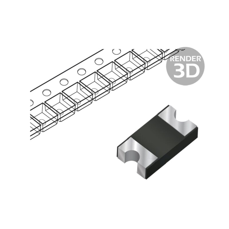 Eclator: supresor de supratensiune; SMD; 0603; Ulucru max: 30VDC