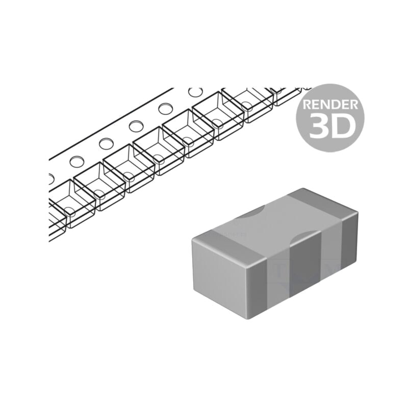 Filtru: anti-interferenţe; 10uF; SMD; 6,3VDC; ±20%; 0603; 180mm Filtru: anti-interferenţe; 10uF; SMD; 6,3VDC; ±20%; 0603; 180mm