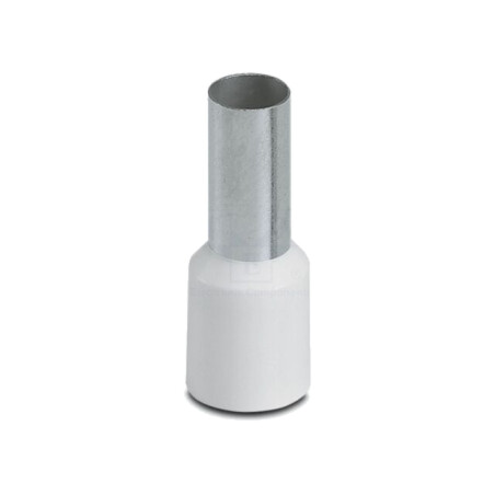 Vârf: tub de capăt; izolată; cupru; 16mm2; Lung.capăt: 12mm; albă