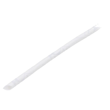 Manşon termocontractabil; fără adeziv; 2: 1; 1,6mm; albă; rolă