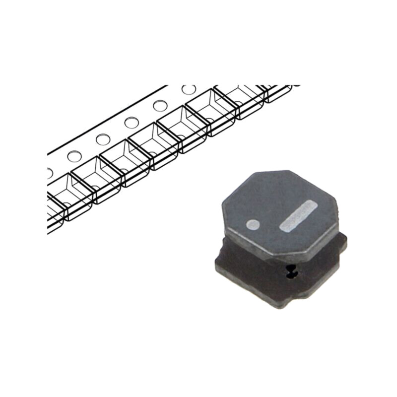Inductor: fir; SMD; 68uH; Ilucru: 1A; 429mΩ; ±20%; 6x5,9x4,5mm Inductor: fir; SMD; 68uH; Ilucru: 1A; 429mΩ; ±20%; 6x5,9x4,5mm