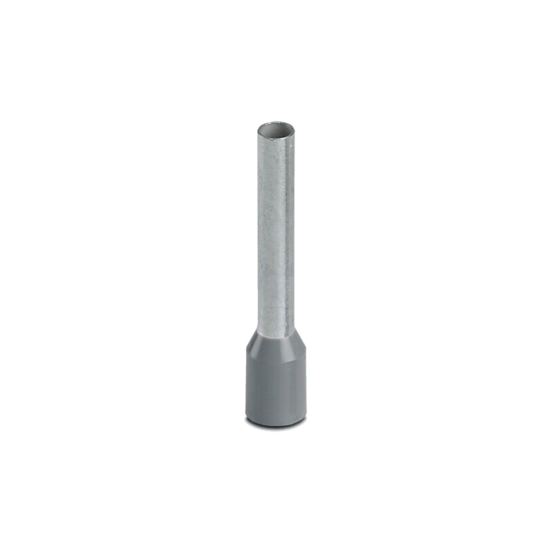 Vârf: tub de capăt; izolată; cupru; 4mm2; Lung.capăt: 18mm; gri Vârf: tub de capăt; izolată; cupru; 4mm2; Lung.capăt: 18mm; gri