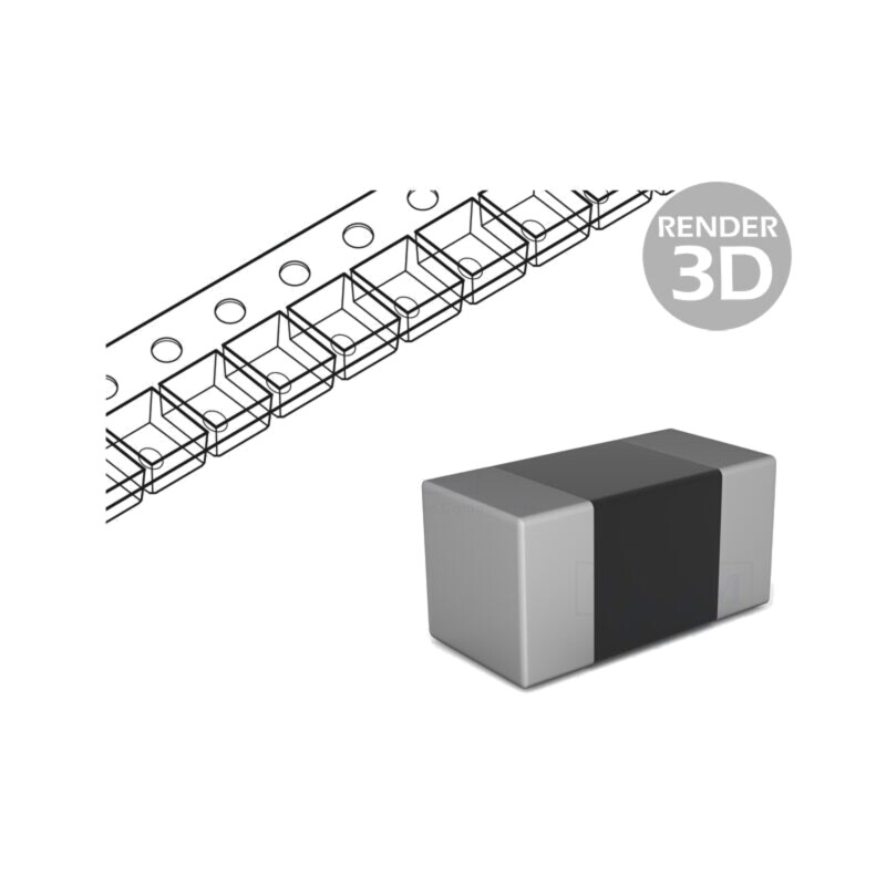 Inductor: fir; SMD; 0603; 10uH; 400mA; 4,46Ω; ±5%