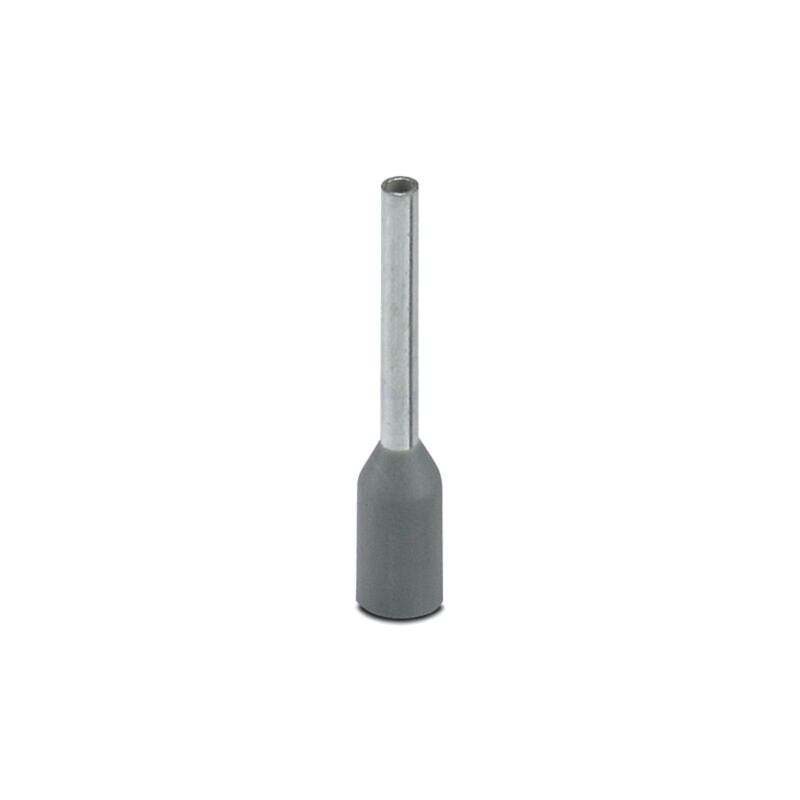 Vârf: tub de capăt; izolată; cupru; 0,14mm2; Lung.capăt: 8mm; gri Vârf: tub de capăt; izolată; cupru; 0,14mm2; Lung.capăt: 8mm; gri