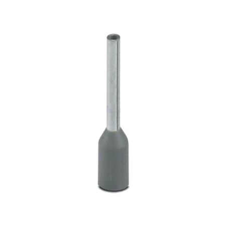 Vârf: tub de capăt; izolată; cupru; 0,14mm2; Lung.capăt: 8mm; gri