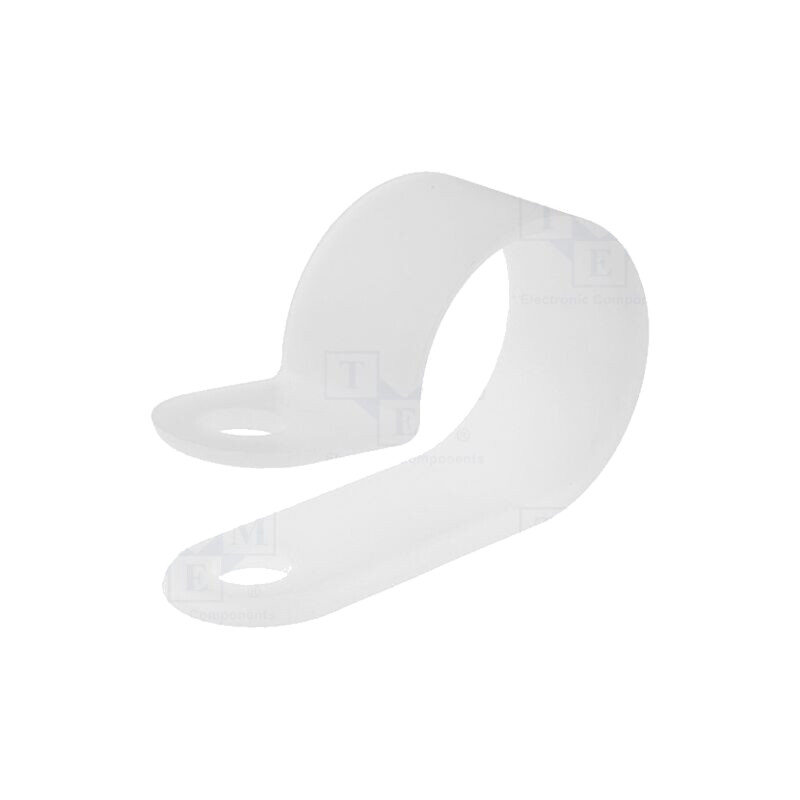 Clipsuri; Clipsuri tip P pentru cabluri; Øbuclă: 17mm; poliamidă Clipsuri; Clipsuri tip P pentru cabluri; Øbuclă: 17mm; poliamidă