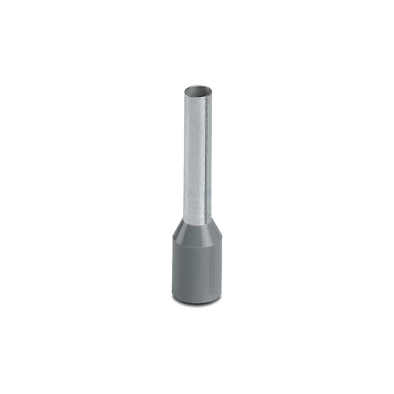 Vârf: tub de capăt; izolată; cupru; 2,5mm2; Lung.capăt: 12mm; gri