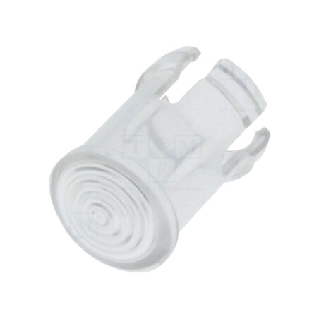 Lentilă LED; rotund; policarbonat; transparentă; 5mm; UL94V-0