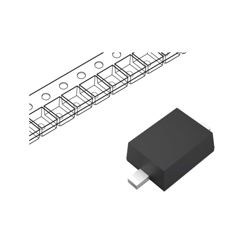 Diodă: TVS; 11V; unidirecţională; SOD923F; rolă,bandă Diodă: TVS; 11V; unidirecţională; SOD923F; rolă,bandă