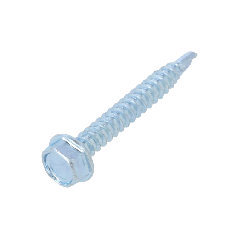 Şurub; pt.metal; cu flanşă; 4,2x32; Cap: hexagonal; 7mm; oţel călit