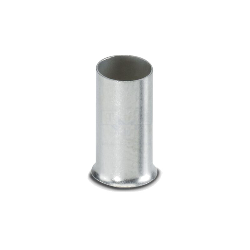 Vârf: tub de capăt; neizolat; cupru; 16mm2; cositorit; pe cablu Vârf: tub de capăt; neizolat; cupru; 16mm2; cositorit; pe cablu