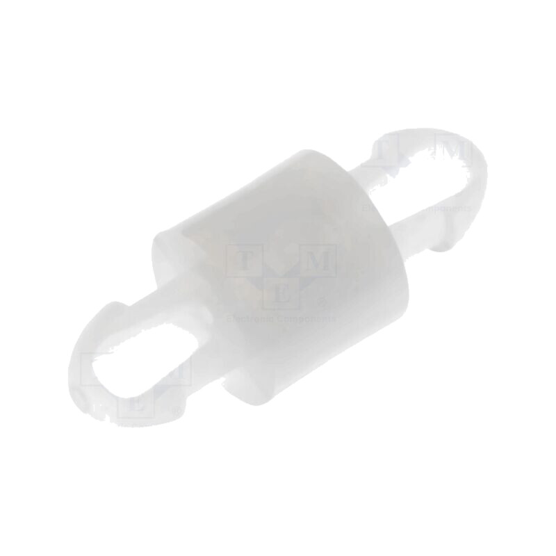 Distanţier PCB; poliamidă; Lung: 4mm; clichet/clichet; naturală