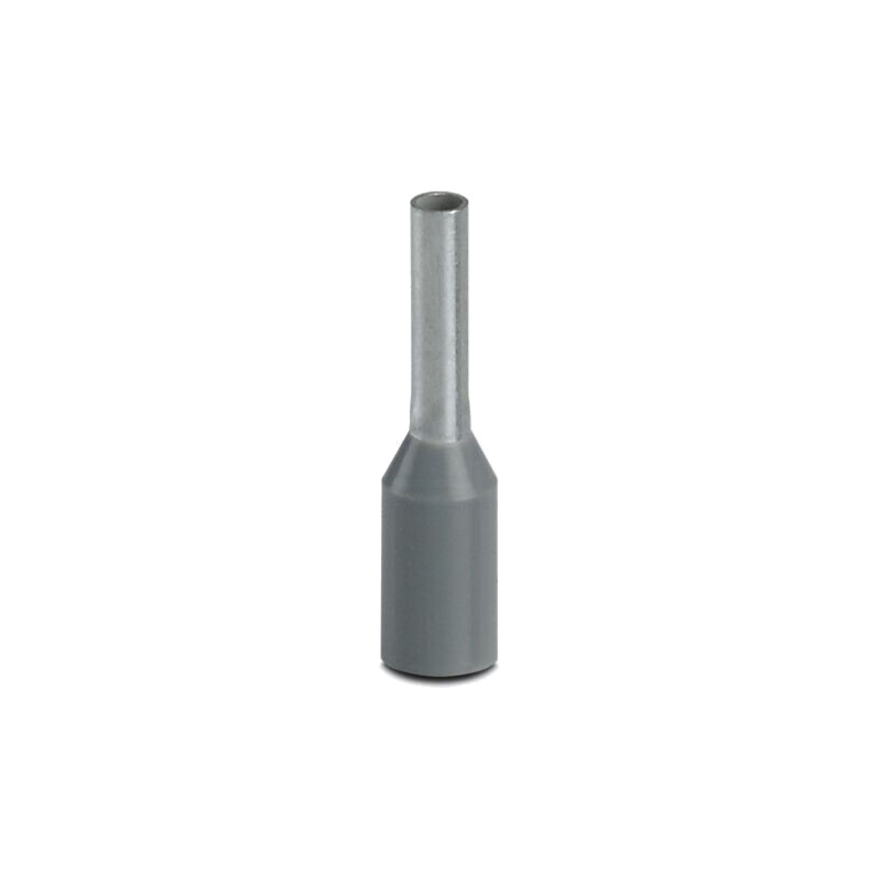 Vârf: tub de capăt; izolată; cupru; 0,75mm2; Lung.capăt: 6mm; gri Vârf: tub de capăt; izolată; cupru; 0,75mm2; Lung.capăt: 6mm; gri
